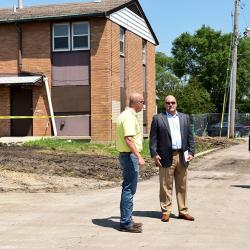 Des Plaines Gardens Demolition Ceremony Photo #18
