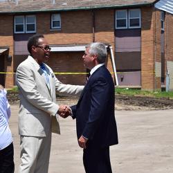 Des Plaines Gardens Demolition Ceremony Photo #133