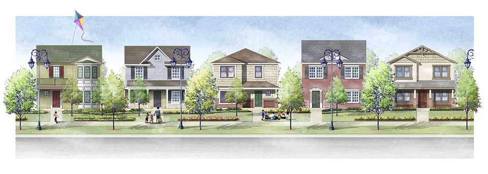 Water’s Edge - Proposed Streetscape